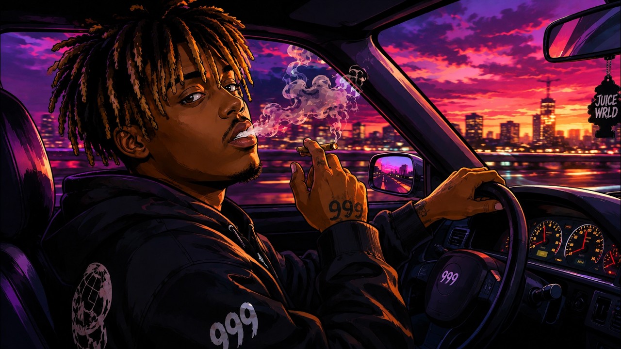💔 Juice WRLD Type 3AM Sad Music | Melodic Rap for Late Night Thoughts 🌙