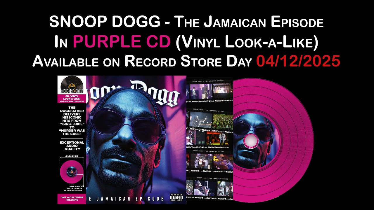 Snoop Dogg - The Jamaican Episode (CD) - Record Store Day 2025