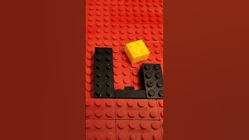 Geometry dash level 11 in Lego