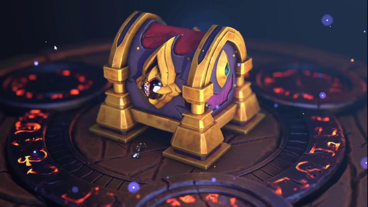 3D Fire Wizard Chest - YouTube