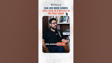 Can Low Mock Scores Still Get You 99%ile in CAT 2025? #shorts