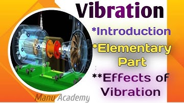 TOM-01 Introduction of Vibration I Elementary Parts of Vibrating Systems I Effect of Vibration I MCQ