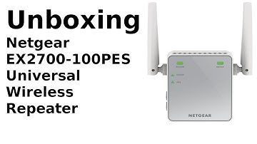Netgear EX2700-100PES Universal Wireless Repeater