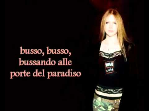 Avril Lavigne Knocking On Heaven S Door Bob Dylan Cover Traduzione Youtube