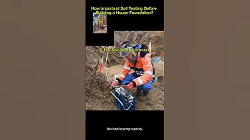 How important Soil Testing Before Building a House Foundation?🏠#home
