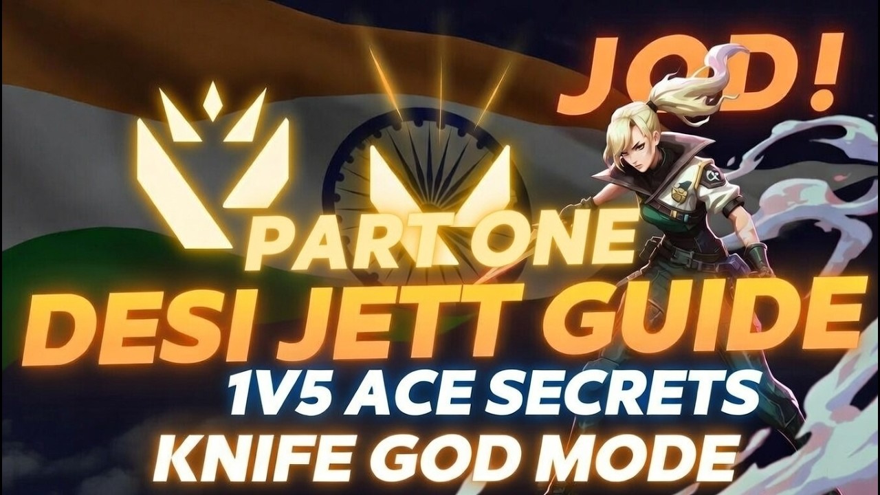 Jett Agent Guide | (Hindi) | Desi Tips! 💥 