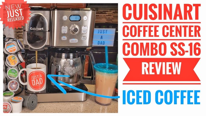 NEW Cuisinart Coffee Center Barista Bar 4-in1 Coffee Maker K-Cup & Nespresso  Pod SS-4N1 Review 