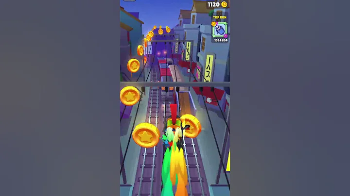 Subway surfers 🚇 with Among us #subwaysurfers #viral #shorts