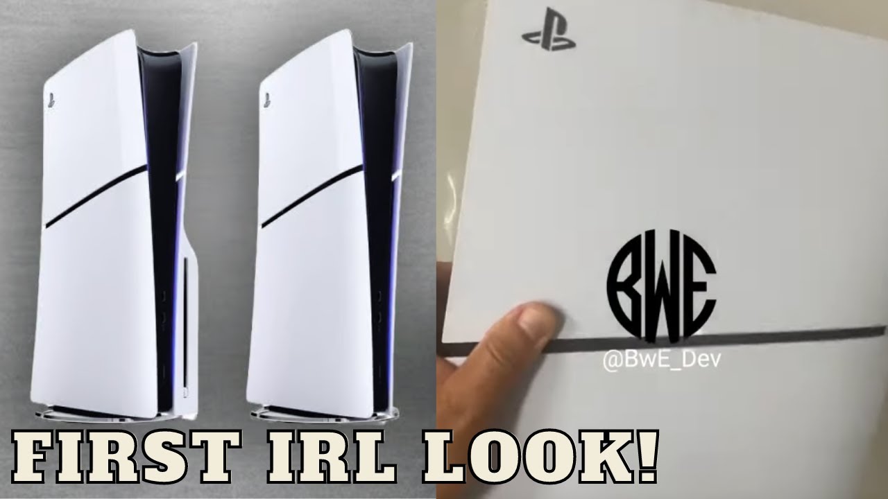 PlayStation 5 Slim first look appears online