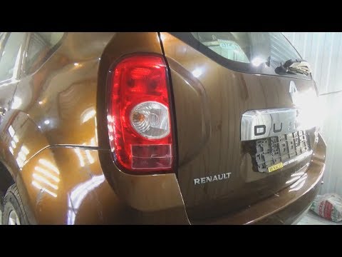 Как снять задние фанари и поменять все лампы. Renault Duster (Рено Дастер)