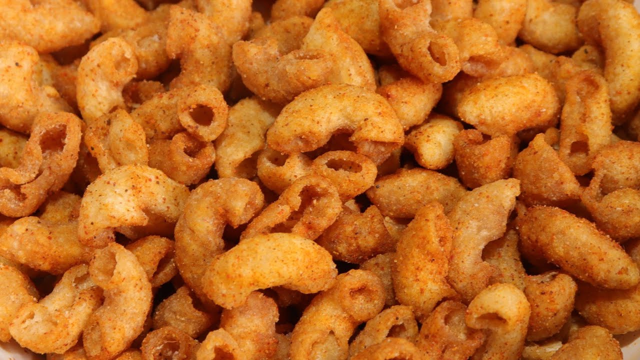 Macaroni Namkin Recipe Easy Crunchy Snack (Can be Store for a month
