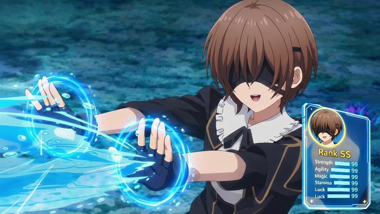 Er Wurde Blind Geboren, Also Trainierte Er Heimlich Und Erweckte S-Rang-Wassermagie