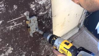 Lever Lock Unlocking by Drilling & Jiggling