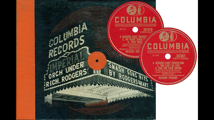 1940 full album: Richard Rodgers conducts Rodgers ...