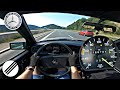 1988 MERCEDES-BENZ 190D W201 72HP TOP SPEED DRIVE ON GERMAN AUTOBAHN 