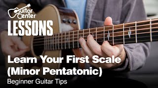 Learn Your First Scale (Minor Pentatonic) | Beginner Guitar Tips
