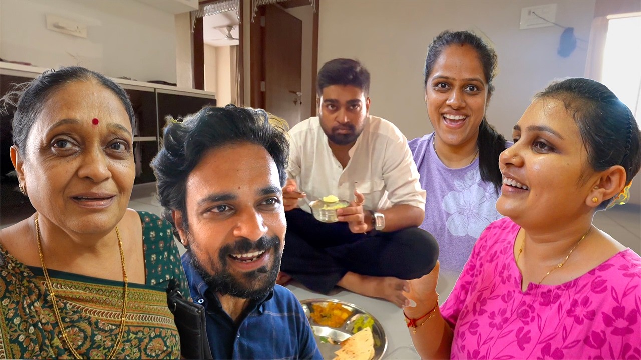 Naye jamai gaye apne sasural khane pe aur mummy pehli bar mile apne bachpan ki saheliyo ko.