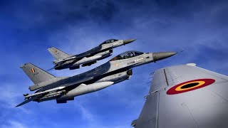 Les F-16 belges reprennent la mission de défense de l'espace aérien du Benelux