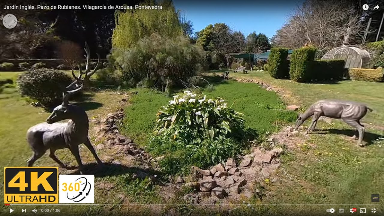Jardín Inglés. Pazo de Rubianes. Vilagarcía de Arousa. Pontevedra