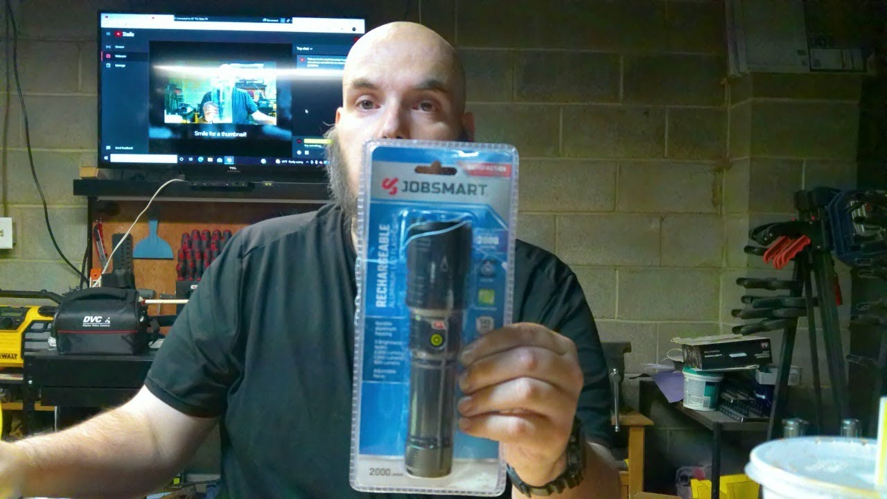 Jobsmart Rechargeable Flashlight YouTube