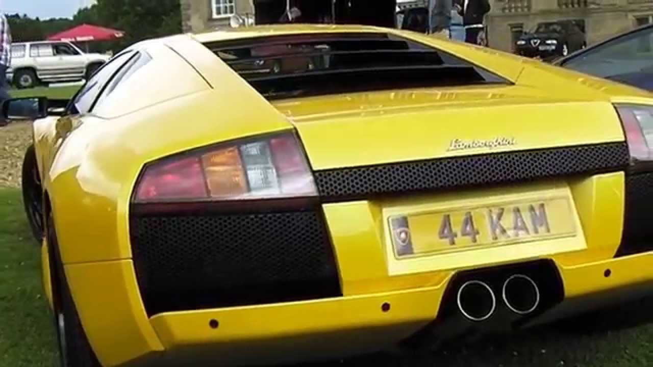 Murcielago 6.2 V12 Roadster engine noise YouTube