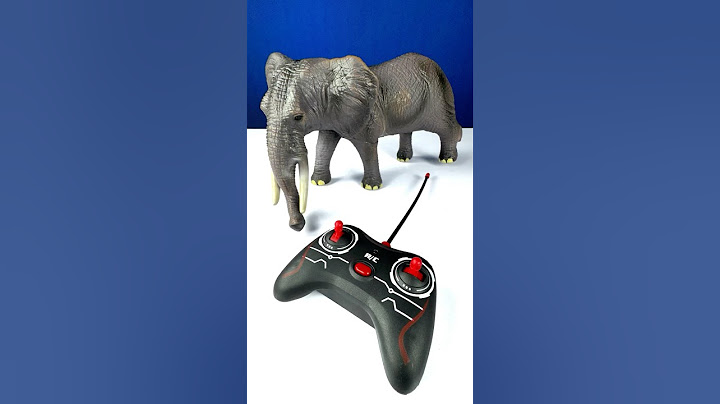 Remote control elephant unboxing | real