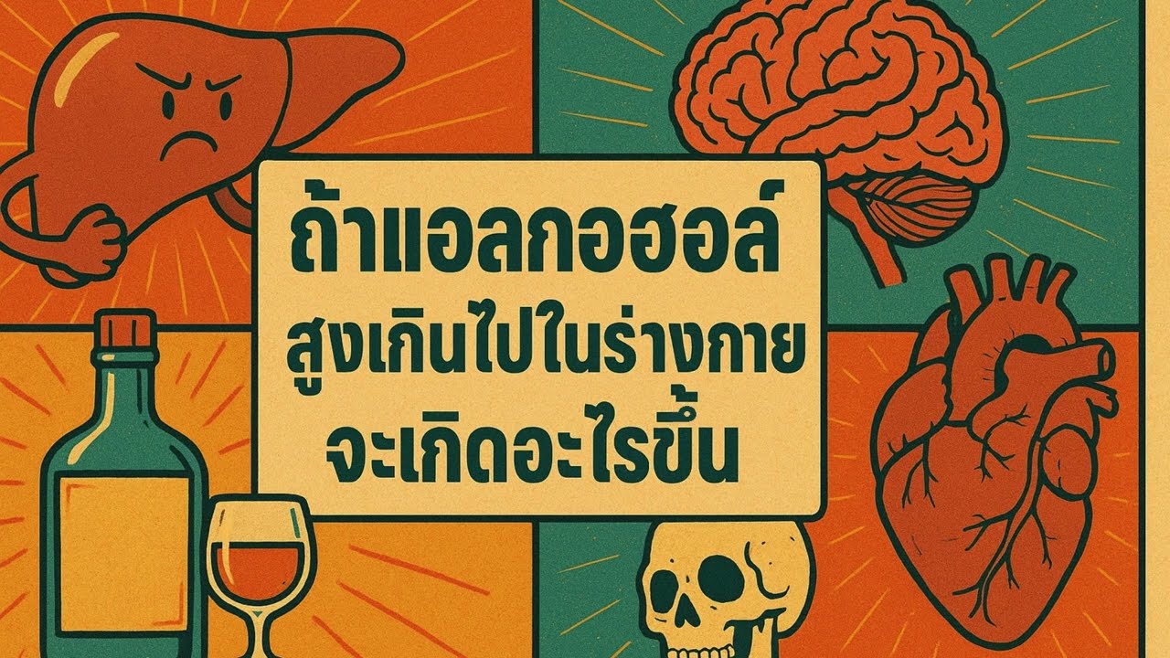“ดื่มหนักเกินไปเกิดอะไรขึ้นกับร่างกาย? อันตรายที่หลายคนไม่รู้!”