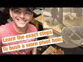 How to bush a worn pivot hole - clock repair basics