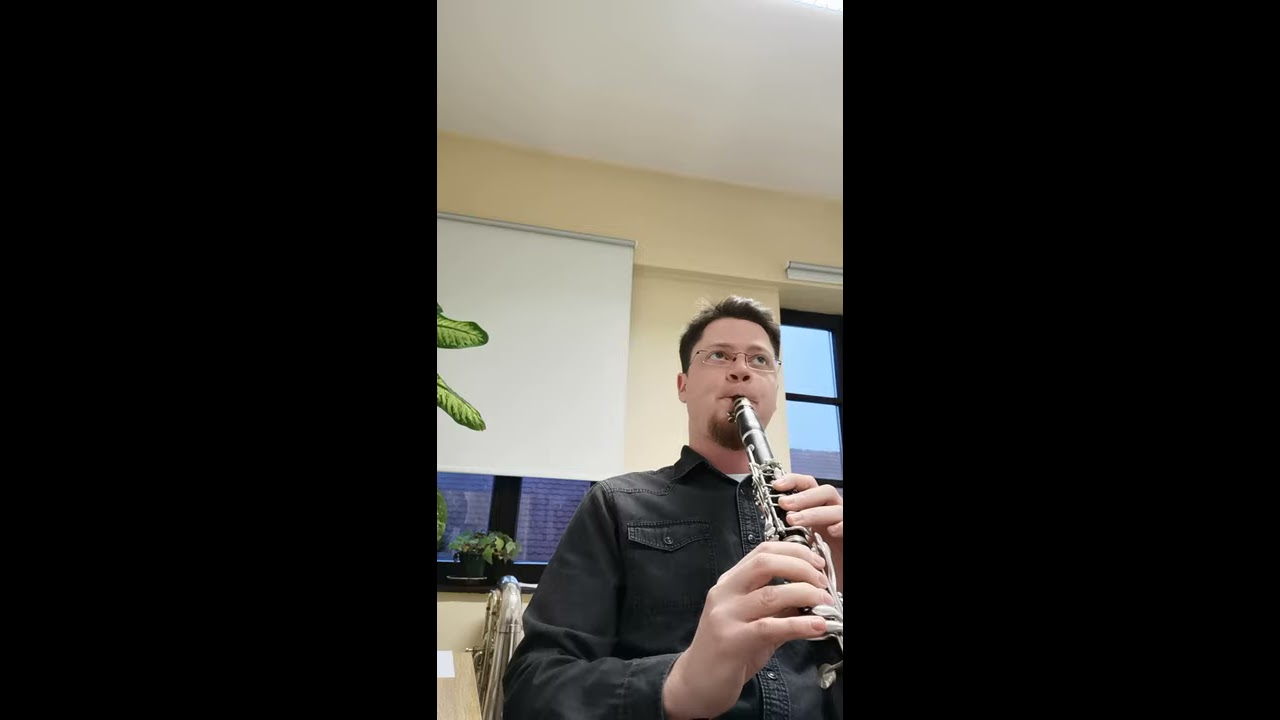 Testing Yamaha YCL 33 clarinet