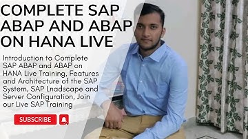 2. Introduction to Complete ABAP and ABAP on HANA Training