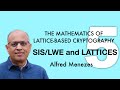 Understanding Lattice-Based Cryptography: SIS, LWE, and Practical Applications 🔐