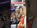 Clowned on the Jumbotron at a Las Vegas Aces Game! 😂🏀 #wnba #lvaces