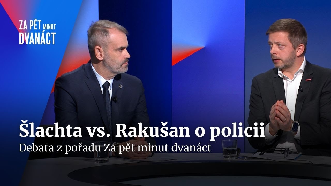 Šlachta před Rakušanem: Byl bych rozhodně lepší ministr vnitra | Za pět minut dvanáct