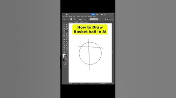 Quick Tutorial | How To Draw Basketball In Adobe Illustrator