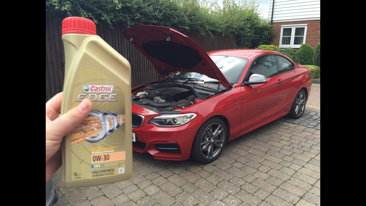 BMW M235i Engine Oil Top Up YouTube