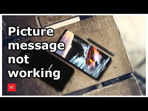 Can not send or receive picture messages (MMS) in Samsung galaxy device