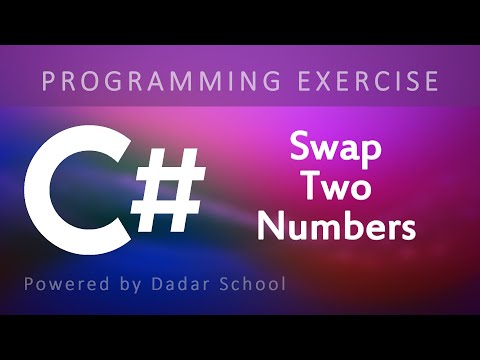 C# Program to Swap Two Numbers | Programming Exercise