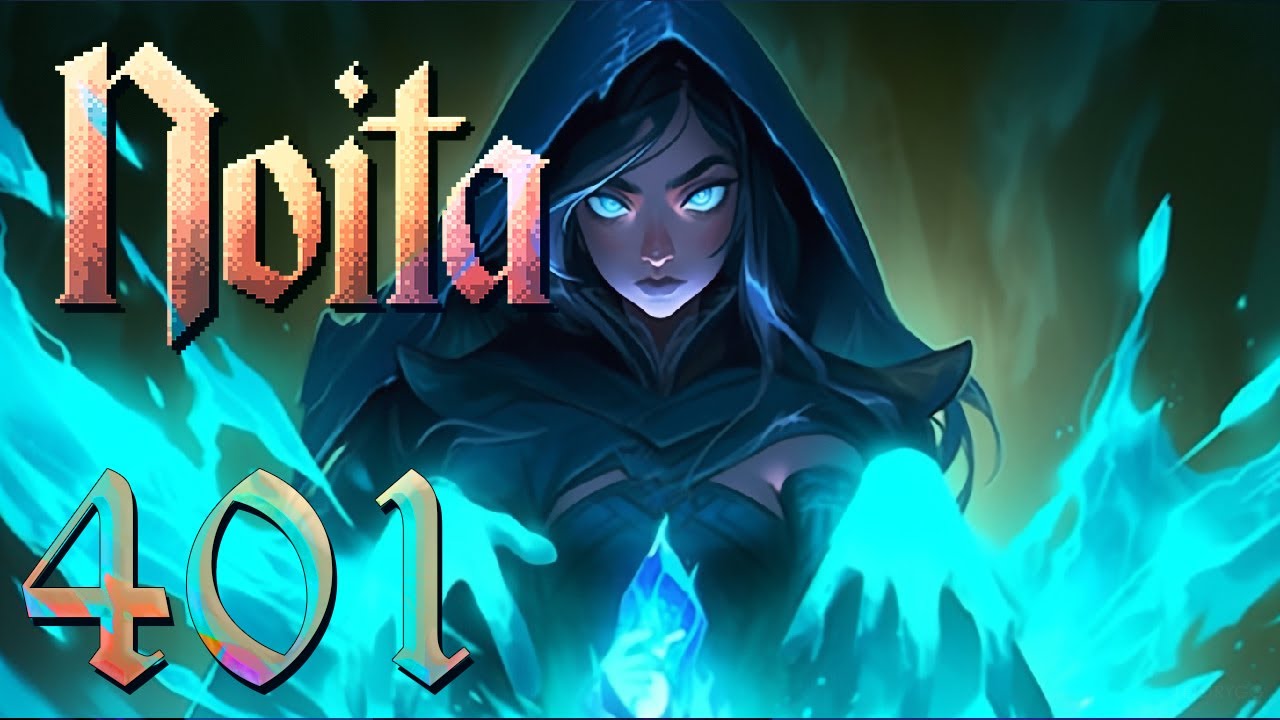 Unluckiest Headshot, Upwards Larpa and the Lake Island Boss: Let's Play Noita Ep 401