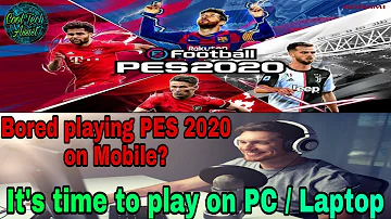 Can PES be played on laptop?