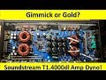 Gimmick or Gold? Soundstream T1.4000DL Amp Dyno and Unboxing