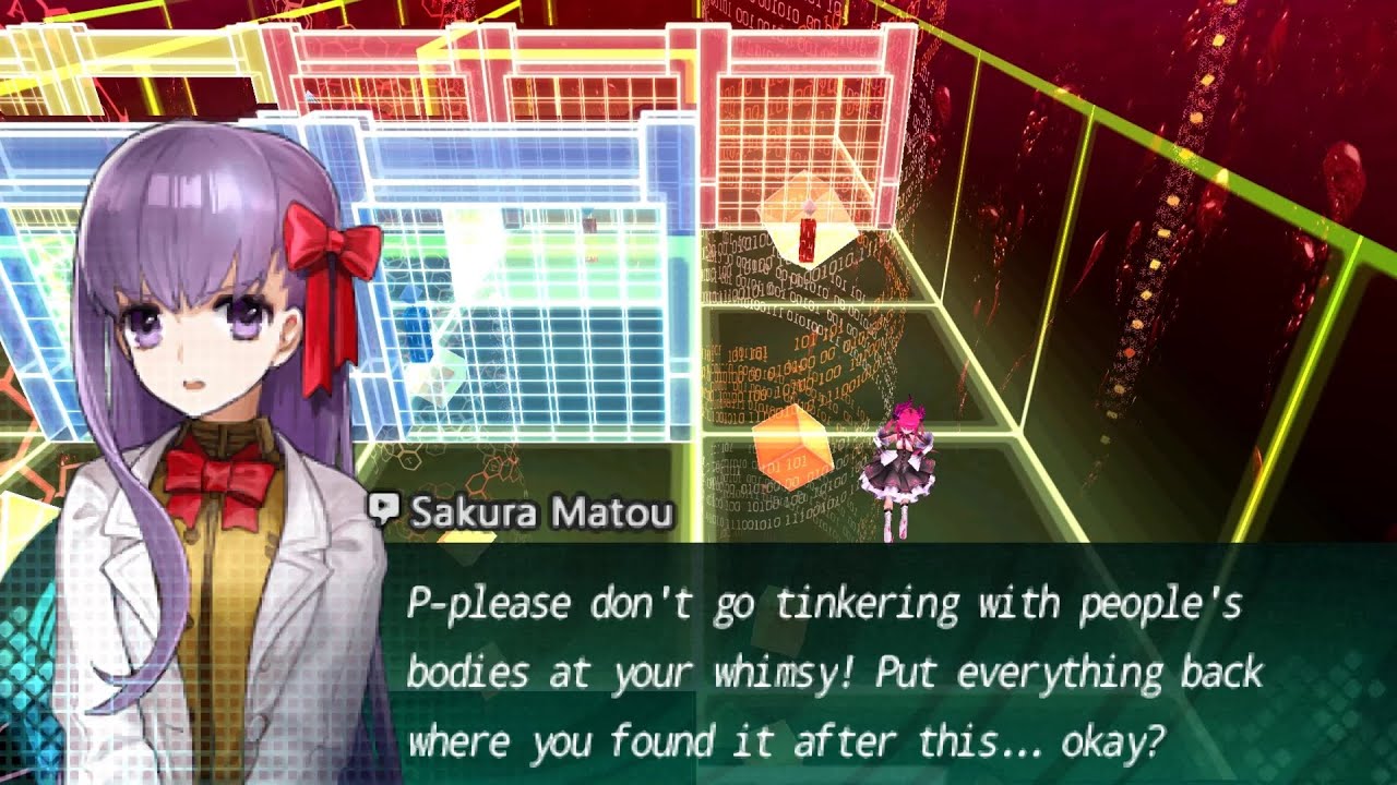 Fate/Extra CCC part 23: inside Sakura - YouTube