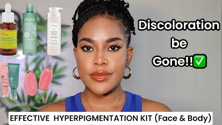 HOW TO GET RID OF HYPERPIGMENTATION AND DISCOLORATION. YOU WON’T REGRET BUYING THESE PRODUCTS.