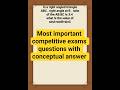 most important conceptual question with answer #maths #competitiveexams #viral #trending #shorts