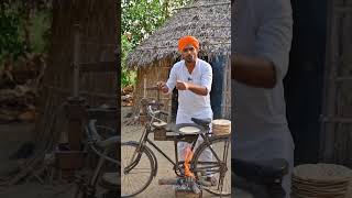 Untitled Making bread with a bicycle #funny #youtubeshorts #tiktok #trendingshorts #bicycle #bread