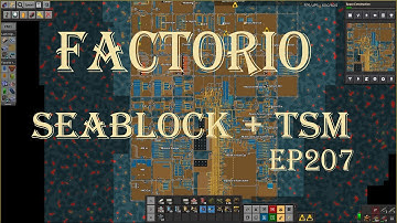 Factorio 1.1 Seablock + TSM ep207