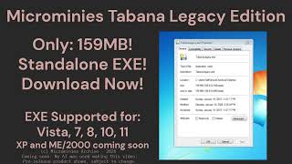 Microminies Tabana Legacy - A Browser for every application. screenshot 2