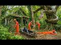 Time Lapse: 72 Hours Cleaning a Haunted Forest House — Workers Face a Giant Python and a Ghost!