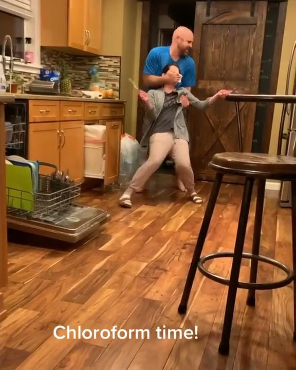 Chloroform Time! Wife won’t stop cleaning. #shorts