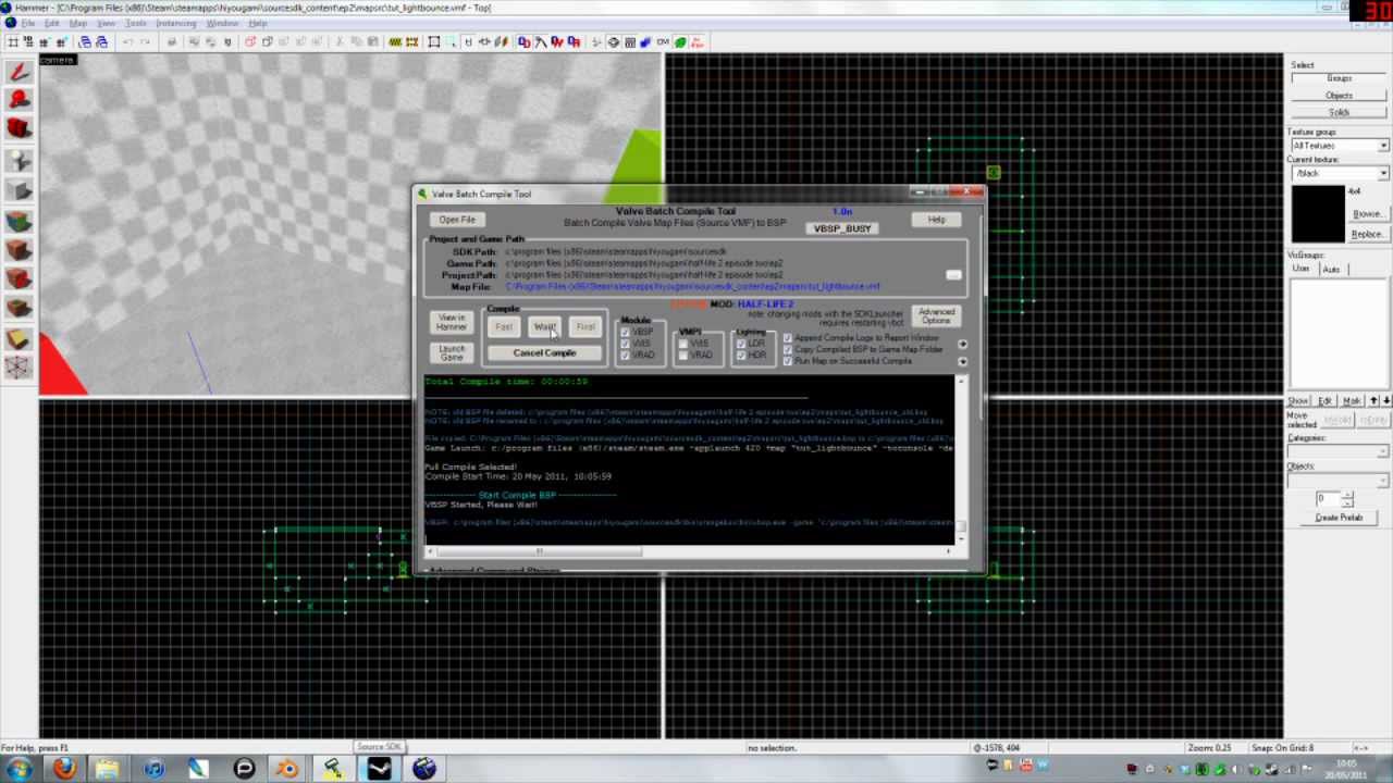 Hammer Light Bouncing (Reflectivity) Tutorial YouTube
