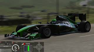 Assetto Corsa Highlands Lotus Exos 125 Stage 1 World Record 1:42.449 Tv Cam
